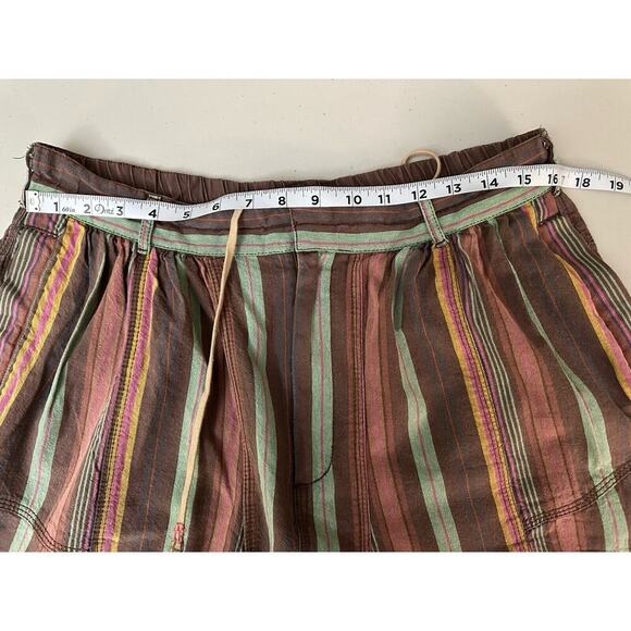 Striped Multicolor Women's Shorts - Picture 8 of 10